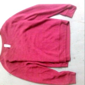Soft pink sweater